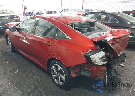 2019 Honda Civic Lx z USA, uszkodzony, nr VIN 19XFC2F61KE031681